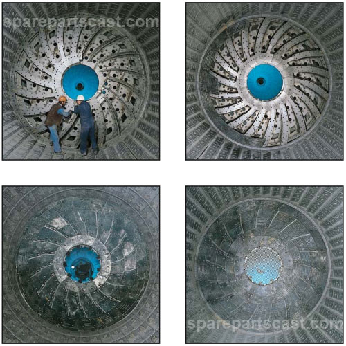 AGICO cement ball mill diaphragm case