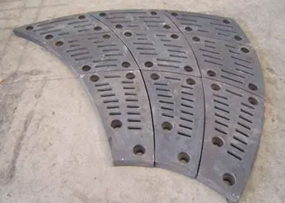 grate discharge liners