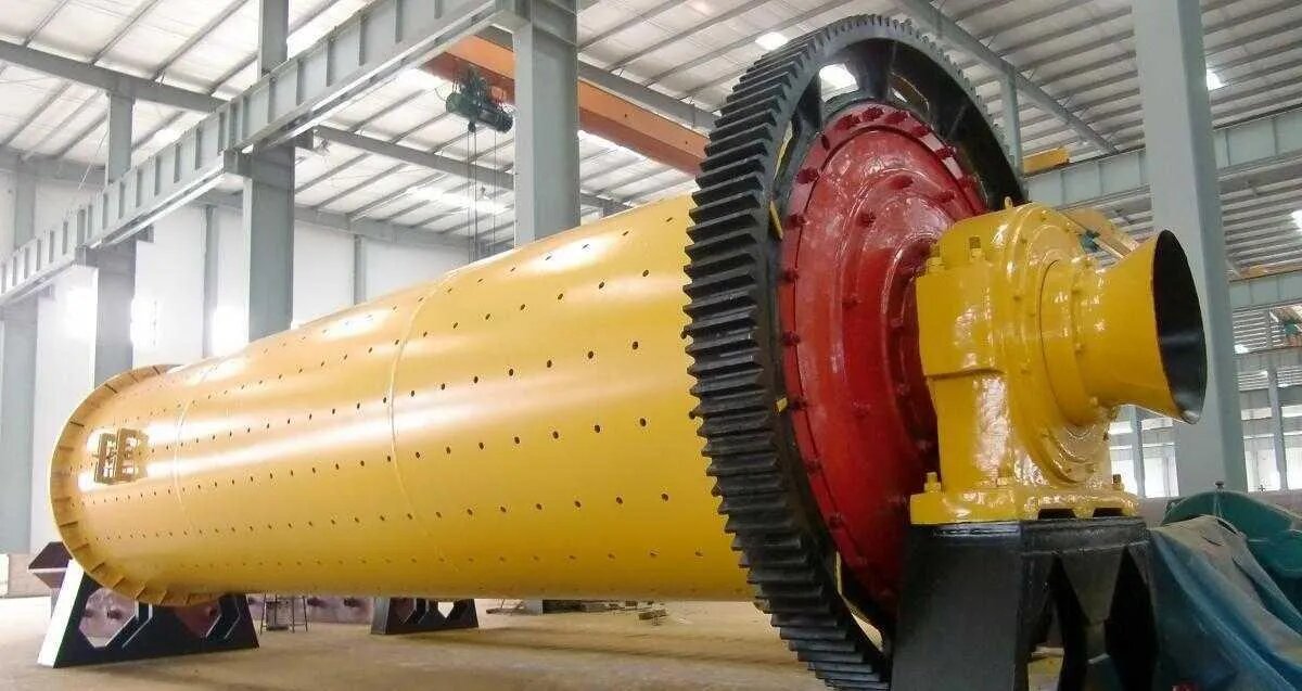Ball mill shell and spare components