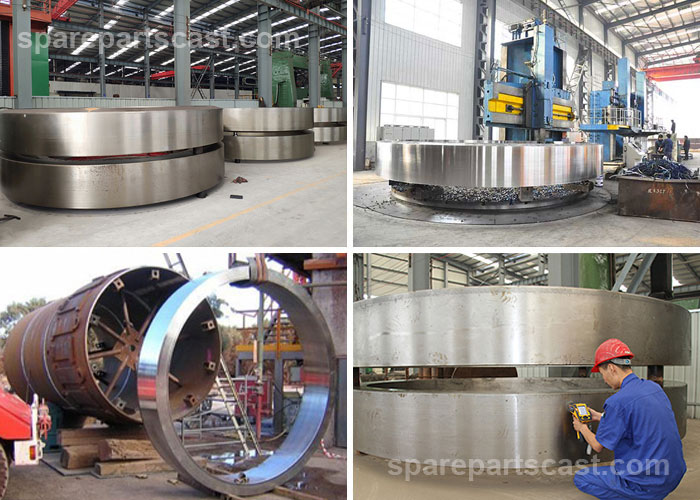 cement-rotary-kiln-tyre-riding-ring Rotary Kiln Tyre / Riding Ring